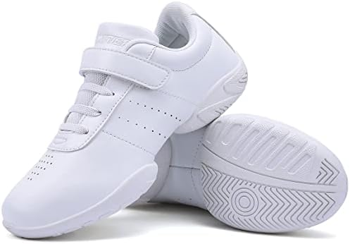 Баксинир девојки бели навивачки танцувачки чевли за атлетски тренинг тенис за дишење младински натпревар навивачки патики