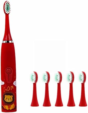 Креативно миење на детска електрична четка за заби преносно полнење мека коса цртана четка за заби загради за