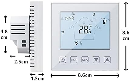 ZSEDP паметен термостат контролер на температурата вода електричен топол кат загревање на вода гас котел