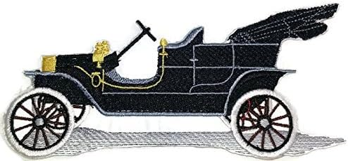 Колекција на класични автомобили [Модел Т] [Американска историја на автомобили во вез] Везено железо на/шива лепенка