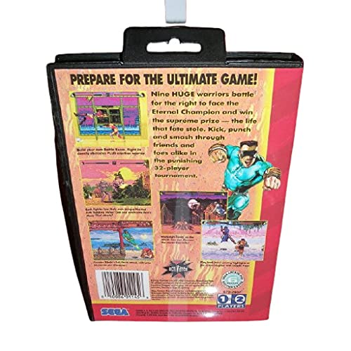 Адити вечни шампиони САД ги покриваат со кутија и прирачник за Sega Megadrive Genesis Video Game Console