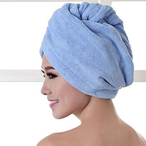 Додатоци за бања завиткаат долга коса брзо и удобно крпи за коса дами туш капа J21118