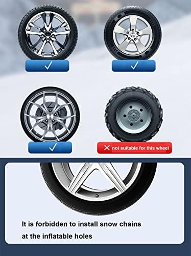 Синџир на влечење гуми Универзални снежни ланци Анти-лизгачки ланци со губени ланци за губење на гуми за автомобили