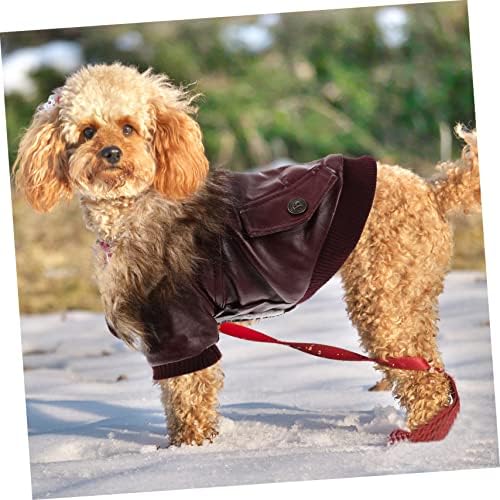 Ipetboom топло кучиња јакна зимски јакни кутре облеки топли палта за жени зимски кученце фустан топло кученце костум