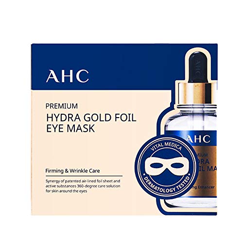 Beauty-Mall Premium Hydra Gold Foil Eye Eye Mask Eye Patch, Свртување и нега на брчки за очите за