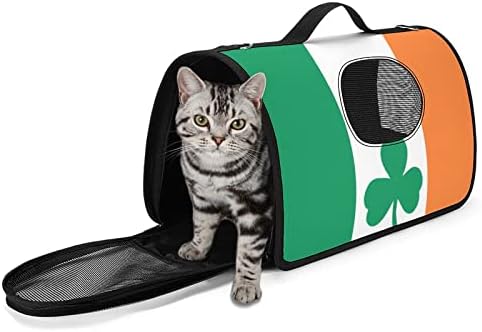 Ирска Шамрок Детелина Знаме Миленичиња Превозникот Кутре Мала Чанта Носење Чанта За Патување На Отворено