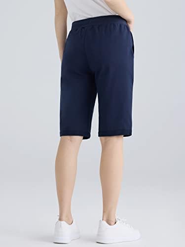 Weенски женски 12 -инчен инчи Бермуда шорцеви со џебови
