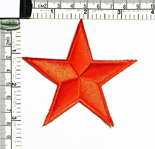 Кленплус 3 парчиња. Цртан Филм Портокалова Ѕвезда Шие Железо На Лепенка Везена Апликација Занает Рачно Изработена