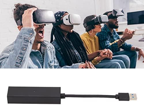 Кабел за конвертор VR за PS5, Поддршка за PS4 камера домаќин, преносен адаптер за мини камери за играње VR игри