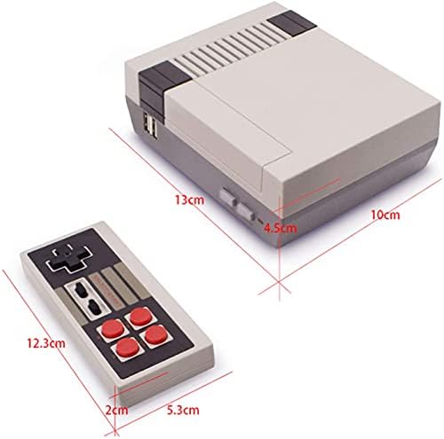 Ретро мини конзола 620 класични игри мини ретро видео игри конзола AV излезна кабел, две контролни рачки, донесете