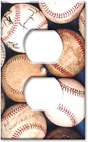 Wallидна плоча со единечна банда - Спорт: Стари бејзбол