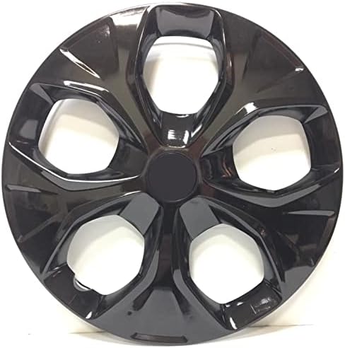 Копри сет од покривка од 4 тркала од 15 инчи црни Hubcap Snap-on Fit Citroen