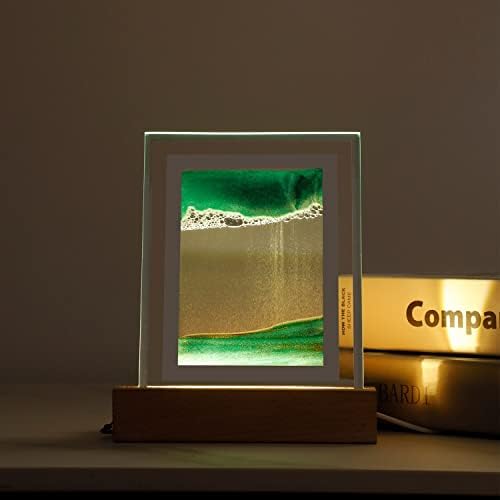 Jири предводена спална соба во креветот, сликање на ламба, сликајќи сликање, стаклена песочна чаша за