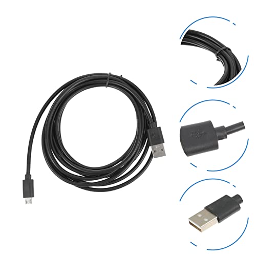 UKCOCO Телефонски полнач USB кабли 2PCS игра PS Conter/Телефон-машински линии Полнење за кабли за кабел за датум