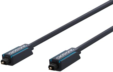 ClickTronic 70366 Casual Opto-Cable Set, дигитален оптички тослинк со адаптер од 3,5 mm