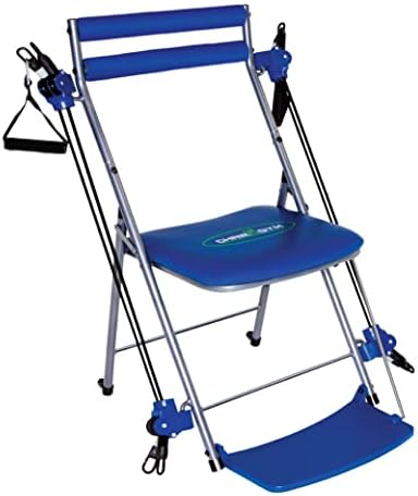 ГИМ за столици - Вкупно тренингот на телото - сите во еден компактен, преносен и лесен за употреба дома систем за вежбање,